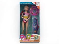 11inch Solid Body Doll Set toys