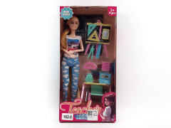 11inch Solid Body Doll Set toys