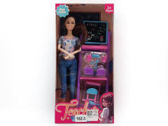 11inch Solid Body Doll Set toys