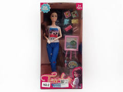 11inch Solid Body Doll Set toys