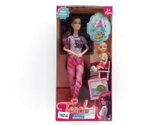 11inch Solid Body Doll Set toys