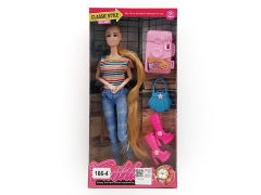 11inch Solid Body Doll Set toys