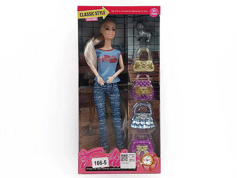 11inch Solid Body Doll Set toys