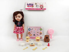 10寸塑料身搪胶手3D眼时尚美国女孩肥童套(3款)