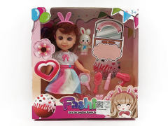 9寸搪胶手塑料身3D眼美国女孩肥童套(3款)