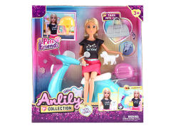 11.5inch Solid Body Doll Set toys