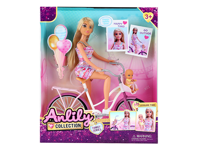 11.5inch Solid Body Doll Set toys