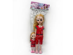 12inch Solid Body Doll Set toys