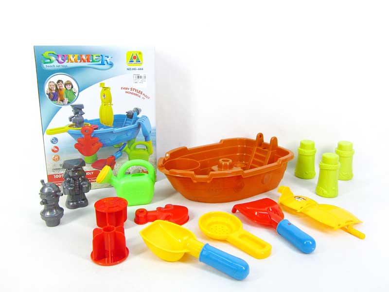 Sand Boat(14in1) toys