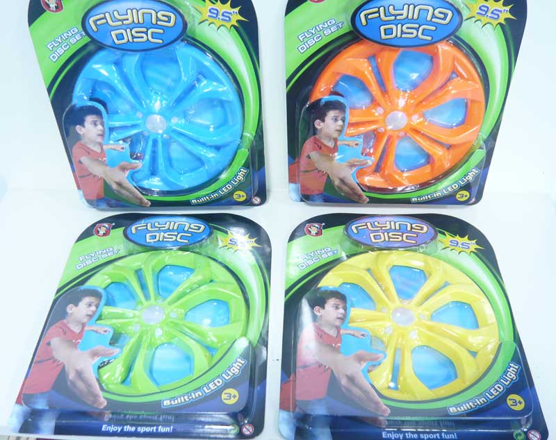 9inch Frisbee W/L(4C) toys