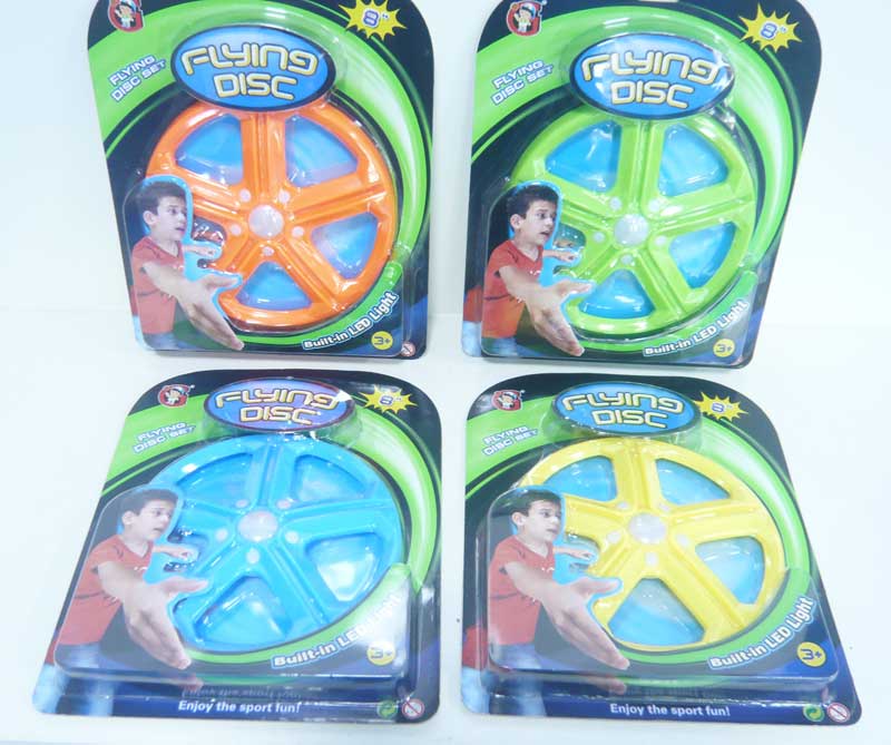 8inch Frisbee W/L(4C) toys