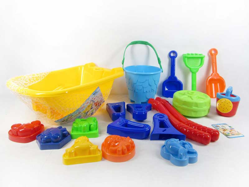 Sand Go-cart(19pcs) toys