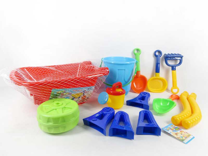 Sand Go-cart(14pcs) toys