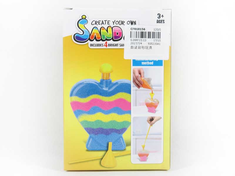 Diy Coloured Sand toys