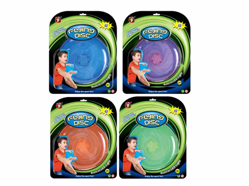 8inch Frisbee W/L(4S) toys