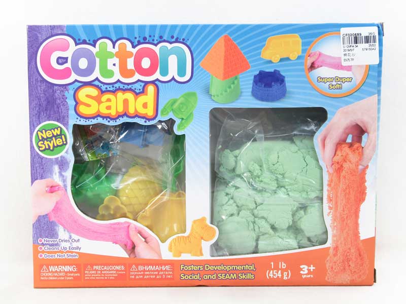 Cotton Sand toys