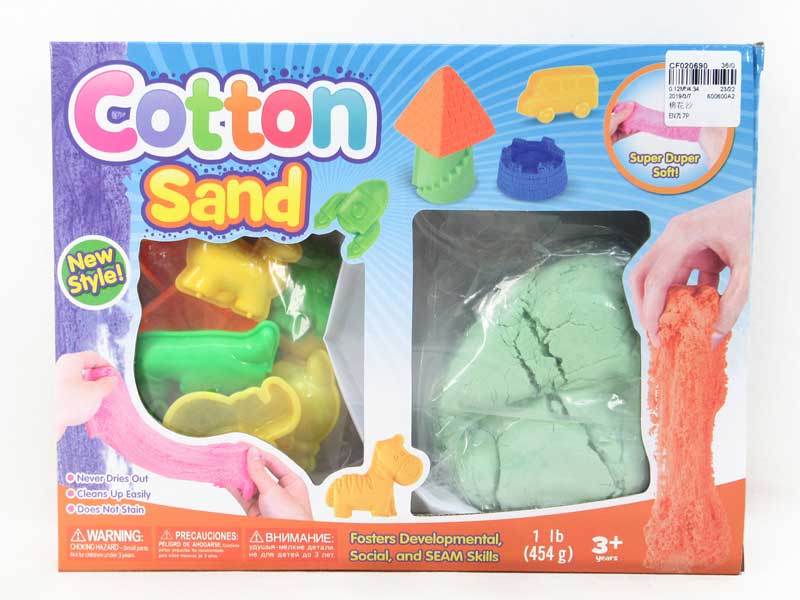 Cotton Sand toys