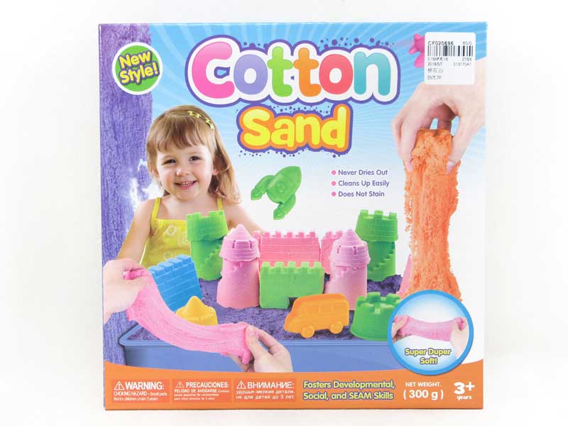 Cotton Sand toys