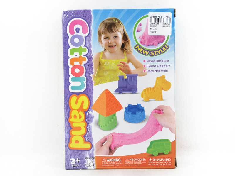 Cotton Sand toys