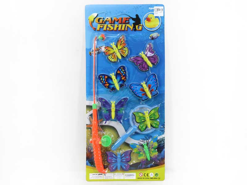 Butterfly fishing toys