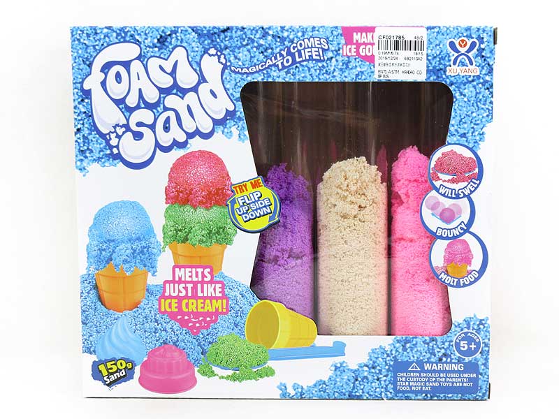 Snowflake Sand toys