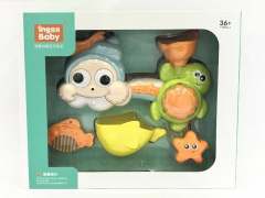 海洋动物转转乐浴室玩具