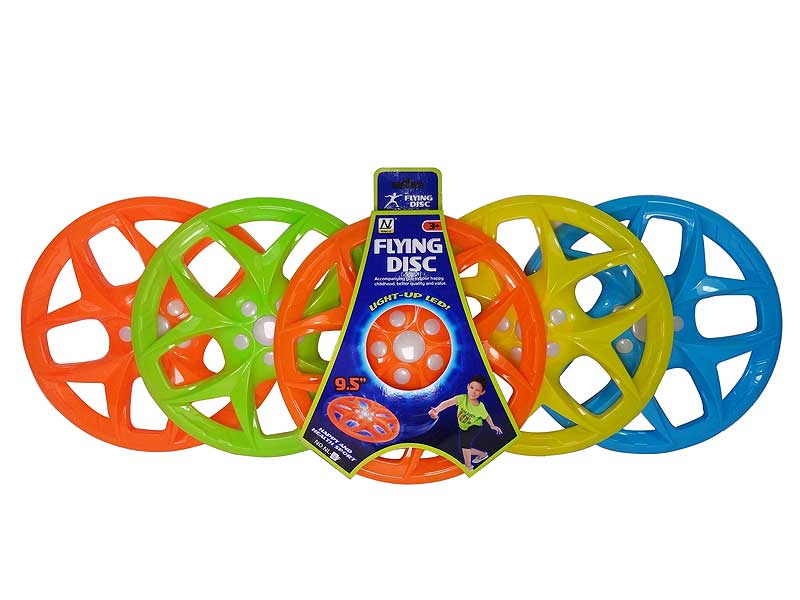 9.5inch Frisbee W/L(4C) toys