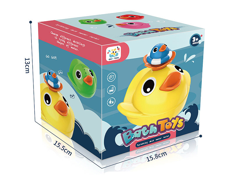 Induction Water Jet Duck W/L toys
