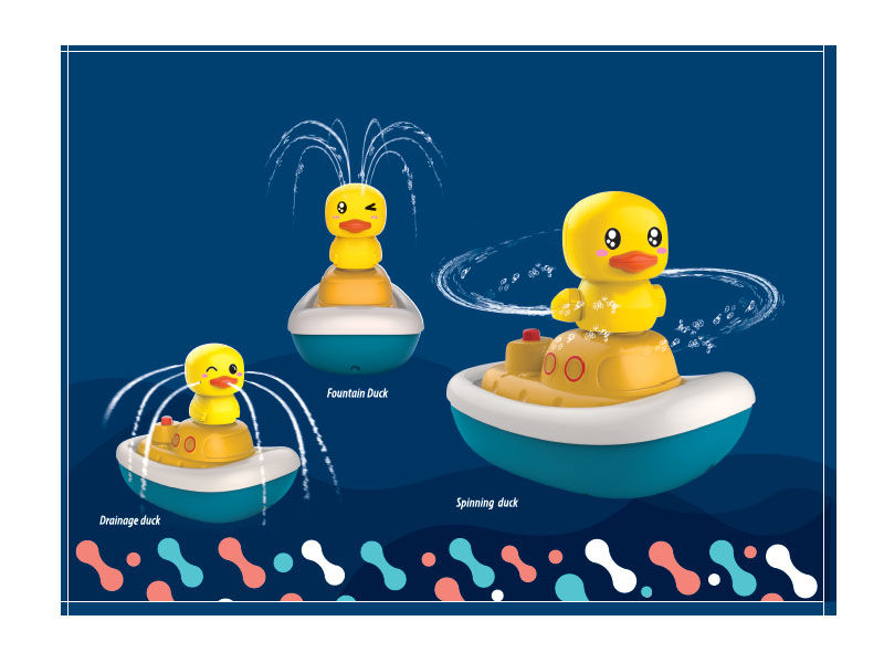 Water Jet Duck Bathroom Toys toys