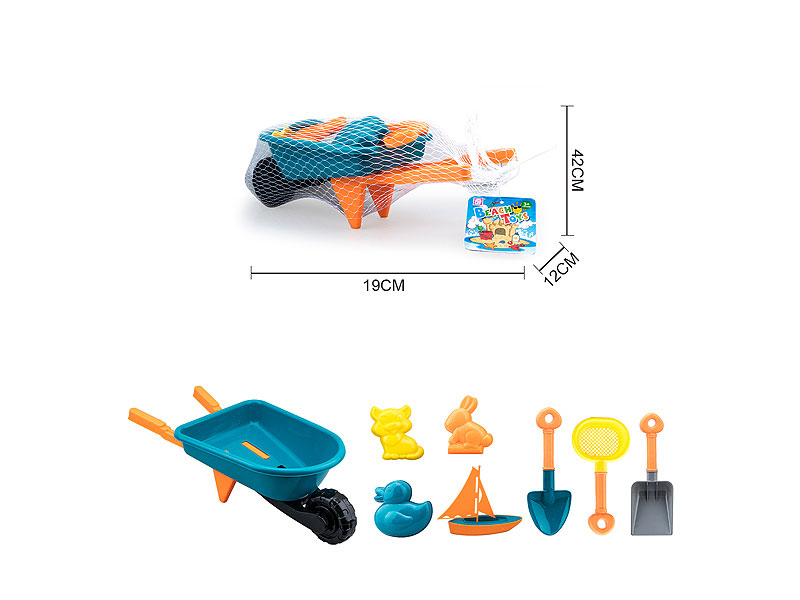 Sand Go-cart(8in1) toys