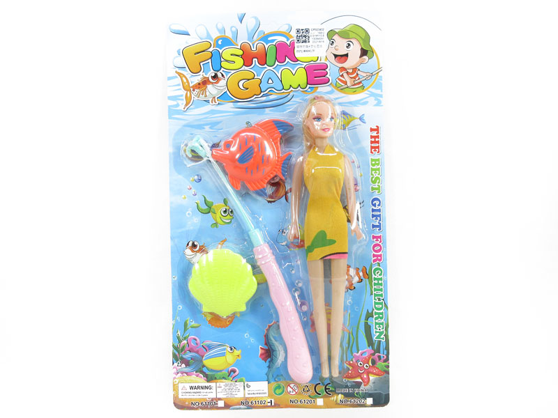 Magnetic Fishing & Empty Body Doll toys