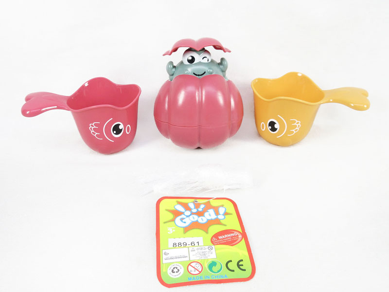 Water Ladle & Shell Crab toys