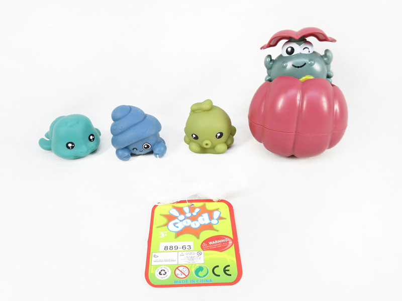 Shell Crab Bathroom Toy Set toys