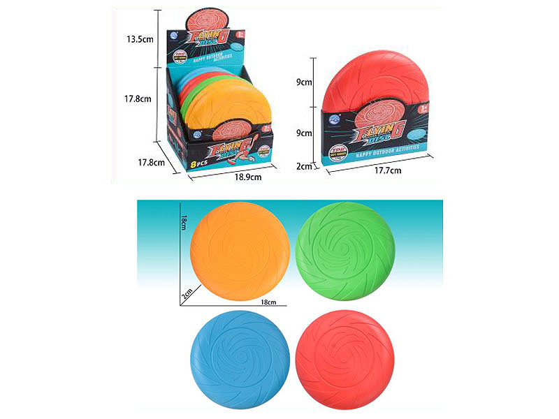 18CM Frisbee(8in1) toys