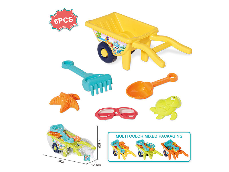 Sand Go-cart(6in1) toys