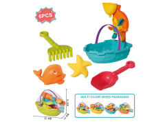 Sand Boat(6in1) toys