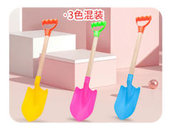 55CM Wooden Handle Shovel(3C) toys