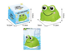 Bathroom Sensor Water Spray Frog W/L toys