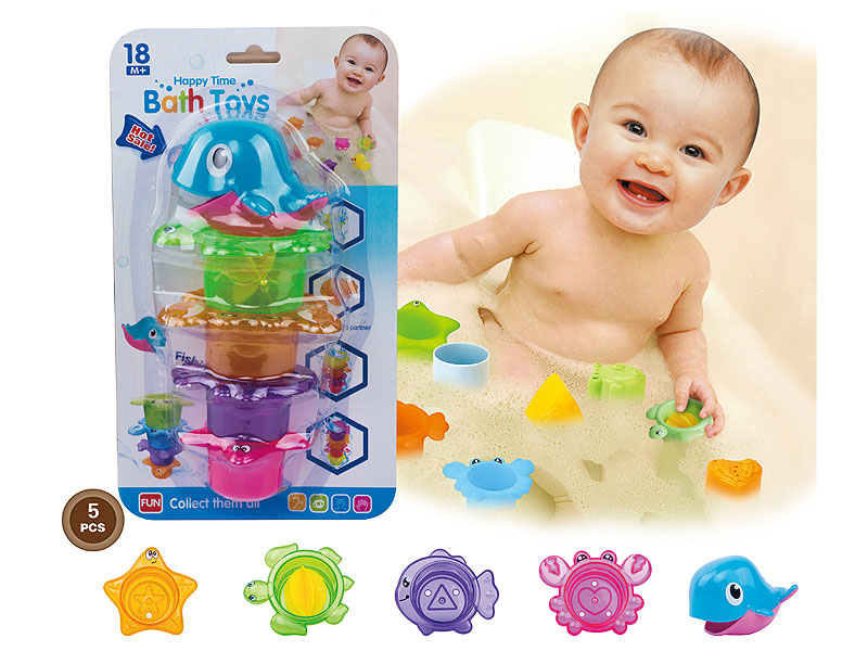 Bath Stacking Cup Combination toys