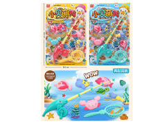 中文小贝萌鸭钓鱼（2色）