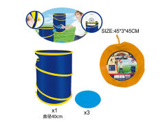 Folding Frisbee Bucket toys