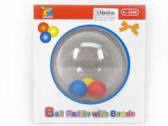 Ball Rattle With Beads