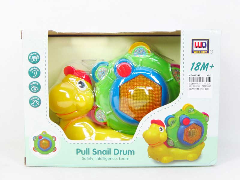 Snail Drum W/L_M toys