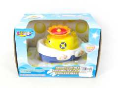 Spurt Water Circumgyrate Boat toys