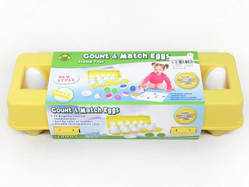 Count & Match Eggs toys