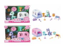 Horse Set W/S(2S) toys