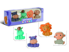 Soft Gum Animal(4in1) toys