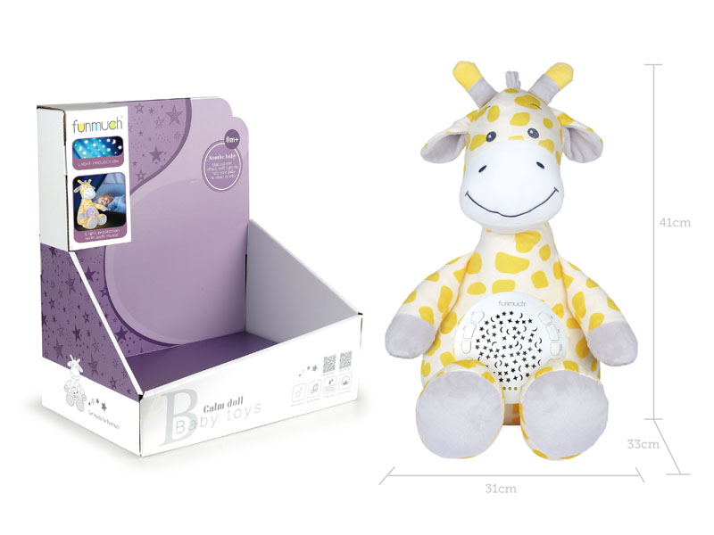 Appease The Projection Plush Giraffe W/L_M toys