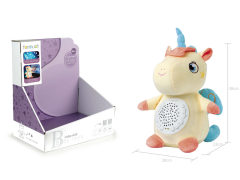 Soothe The Projection Plush Unicorn W/L_M toys