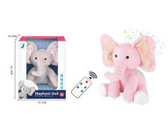 Appease The Plush Elephant W/L_M(2C) toys
